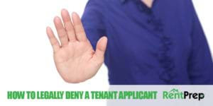 how to deny a tenant applicant rentprep rental application rejection letter