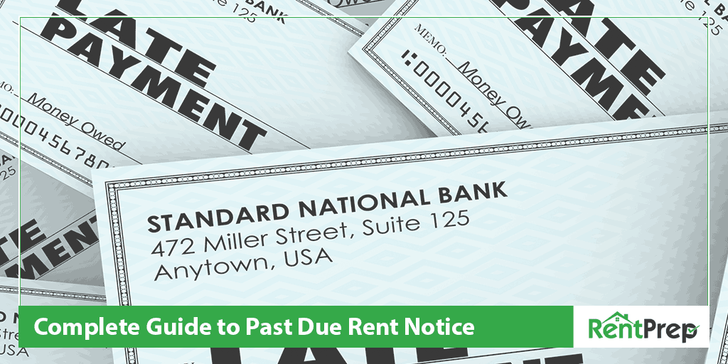 complete guide to past due rent notice with bonus template late rent